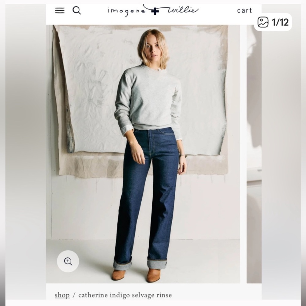 Imogene + Willie Catherine Indigo